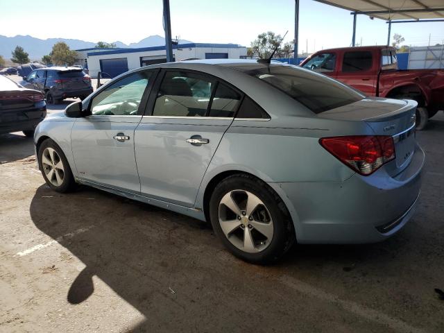 1G1PH5S98B7289907 - 2011 CHEVROLET CRUZE LTZ BLUE photo 2