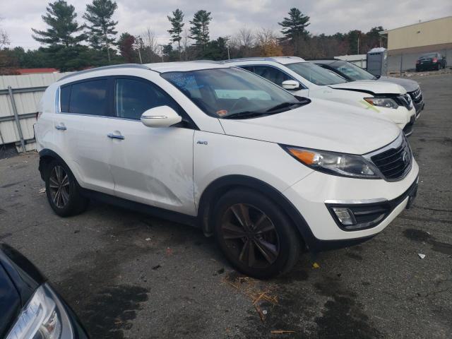 KNDPCCA64E7658574 - 2014 KIA SPORTAGE SX WHITE photo 4