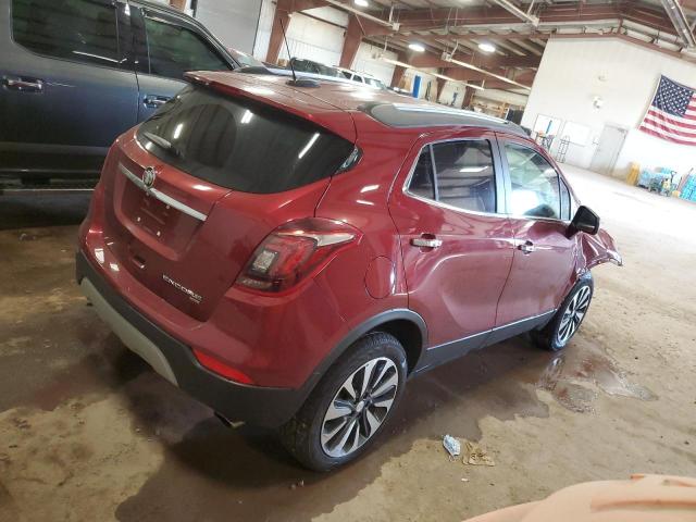 KL4CJESB7MB357895 - 2021 BUICK ENCORE PREFERRED RED photo 3