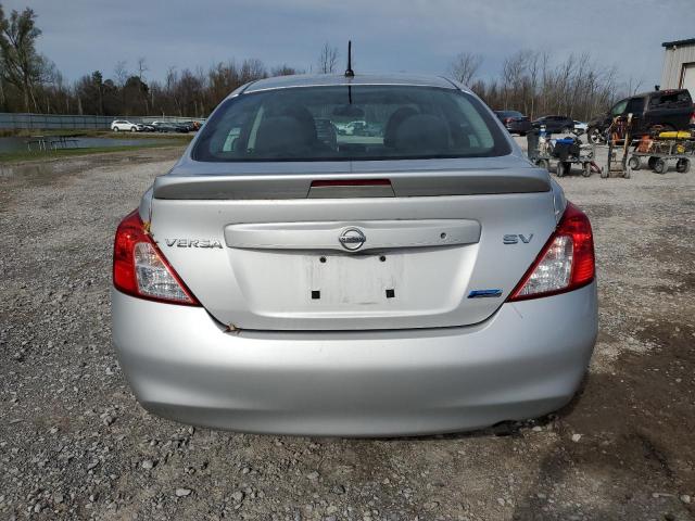 3N1CN7AP5EL822373 - 2014 NISSAN VERSA S SILVER photo 6