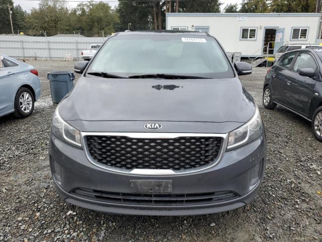 KNDMB5C14F6072578 - 2015 KIA SEDONA LX CHARCOAL photo 5