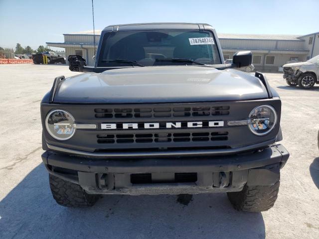 1FMEE5DH0NLB90257 - 2022 FORD BRONCO BASE GRAY photo 5