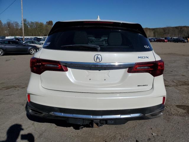 5J8YD4H35JL010277 - 2018 ACURA MDX WHITE photo 6