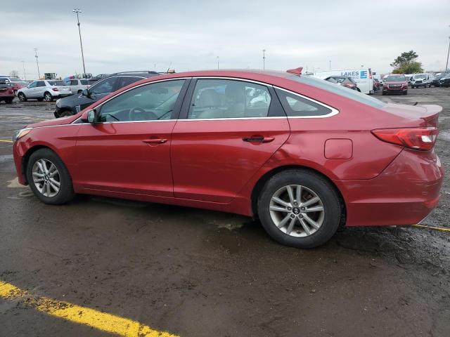 5NPE24AFXHH506444 - 2017 HYUNDAI SONATA SE RED photo 2