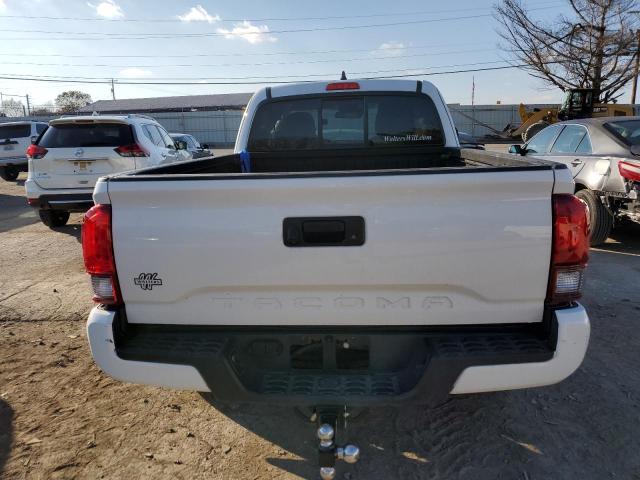 3TYRZ5CN4NT023646 - 2022 TOYOTA TACOMA ACCESS CAB WHITE photo 6