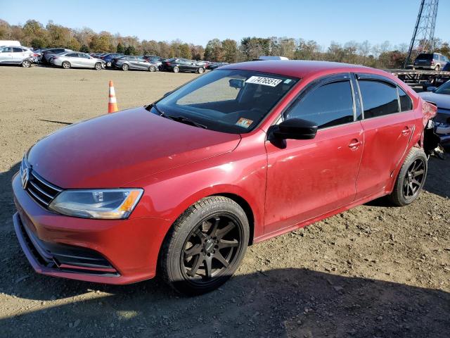 3VW267AJ0GM213428 - 2016 VOLKSWAGEN JETTA S RED photo 1