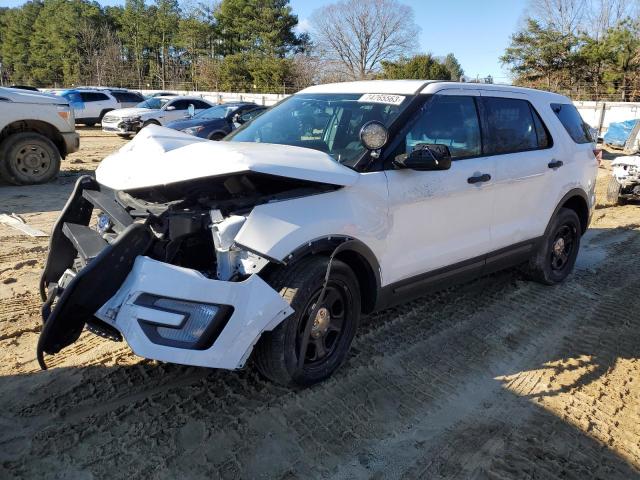 1FM5K8AR0JGC43260 - 2018 FORD EXPLORER POLICE INTERCEPTOR WHITE photo 1
