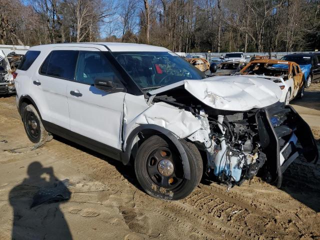 1FM5K8AR0JGC43260 - 2018 FORD EXPLORER POLICE INTERCEPTOR WHITE photo 4