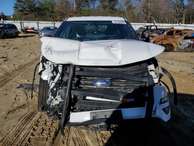 1FM5K8AR0JGC43260 - 2018 FORD EXPLORER POLICE INTERCEPTOR WHITE photo 5