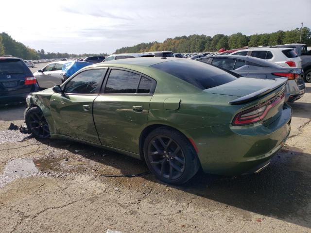 2C3CDXBGXMH533628 - 2021 DODGE CHARGER SXT GREEN photo 2