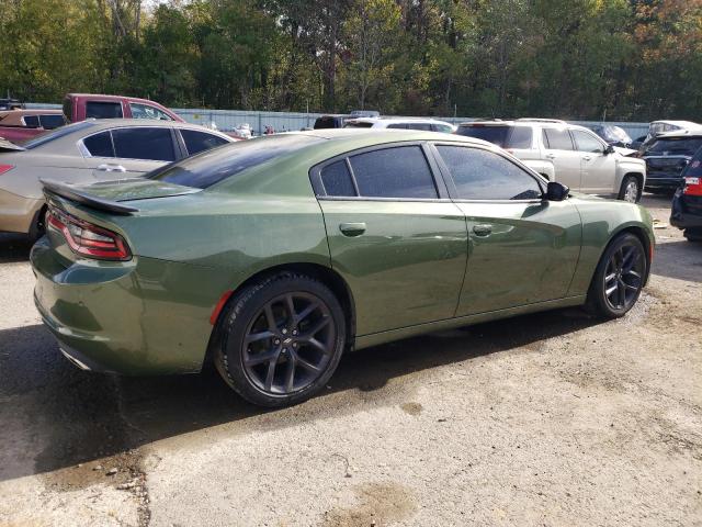 2C3CDXBGXMH533628 - 2021 DODGE CHARGER SXT GREEN photo 3