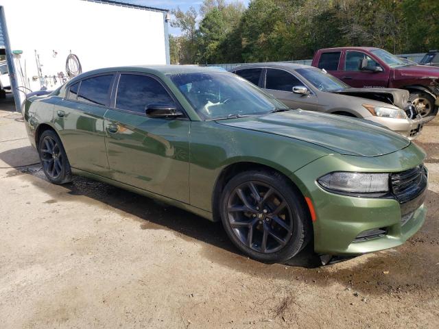 2C3CDXBGXMH533628 - 2021 DODGE CHARGER SXT GREEN photo 4