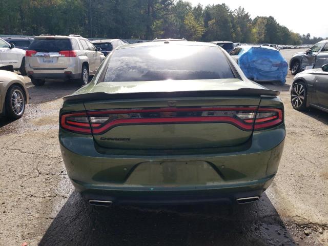 2C3CDXBGXMH533628 - 2021 DODGE CHARGER SXT GREEN photo 6