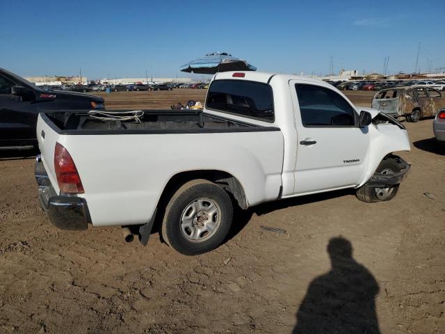 5TENX22N86Z163476 - 2006 TOYOTA TACOMA WHITE photo 3