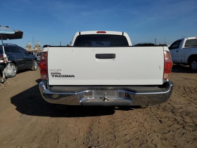 5TENX22N86Z163476 - 2006 TOYOTA TACOMA WHITE photo 6