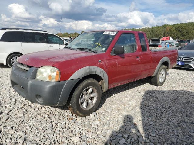 1N6DD26S82C390497 - 2002 NISSAN FRONTIER KING CAB XE RED photo 1