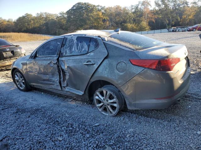 5XXGN4A71CG031134 - 2012 KIA OPTIMA EX GRAY photo 2