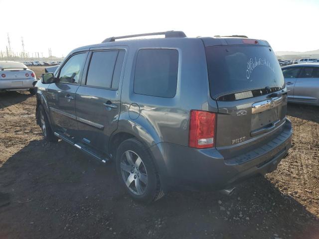 5FNYF3H93CB029049 - 2012 HONDA PILOT TOURING GRAY photo 2