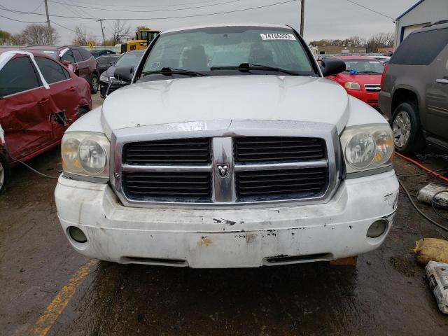 1D7HE42K66S671007 - 2006 DODGE DAKOTA SLT WHITE photo 5