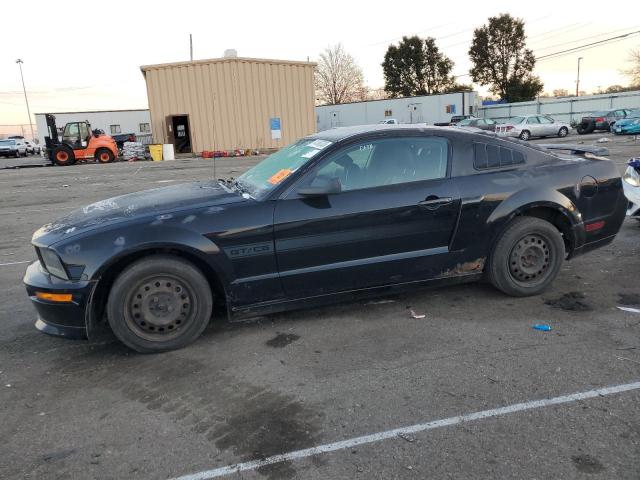 1ZVHT82H575241641 - 2007 FORD MUSTANG GT BLACK photo 1