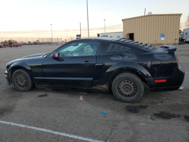 1ZVHT82H575241641 - 2007 FORD MUSTANG GT BLACK photo 2