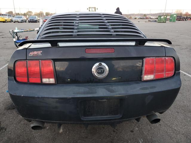 1ZVHT82H575241641 - 2007 FORD MUSTANG GT BLACK photo 6