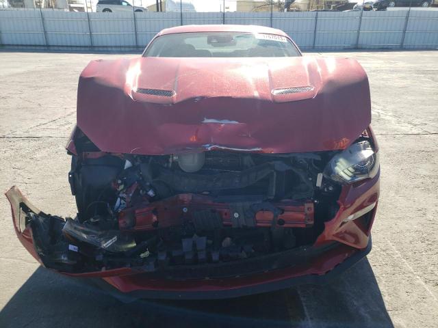 1FA6P8CF8M5152059 - 2021 FORD MUSTANG GT RED photo 5