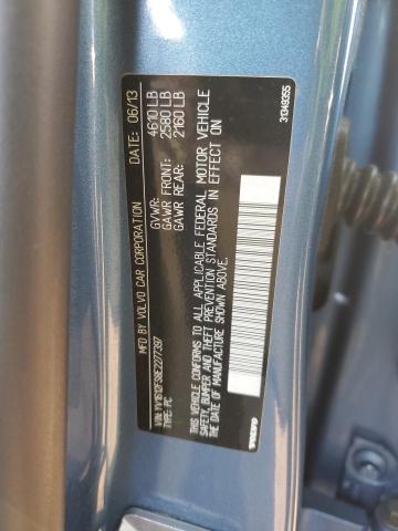 YV1612FS8E2277397 - 2014 VOLVO S60 T5 BLUE photo 13