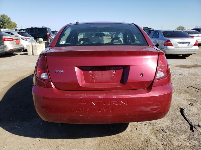 1G8AL55F36Z191935 - 2006 SATURN ION LEVEL 3 BURGUNDY photo 6