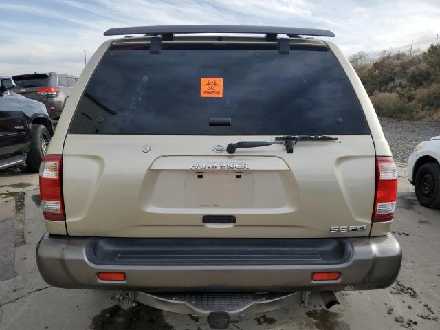 JN8DR09Y71W591303 - 2001 NISSAN PATHFINDER LE TAN photo 6