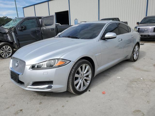 SAJWJ0EF7D8U08752 - 2013 JAGUAR XF SILVER photo 1