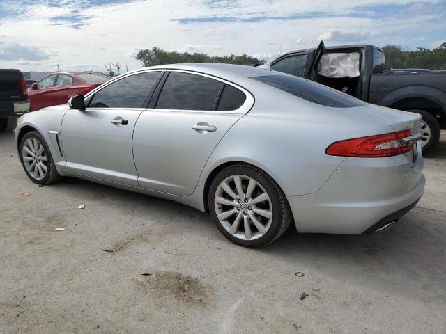 SAJWJ0EF7D8U08752 - 2013 JAGUAR XF SILVER photo 2