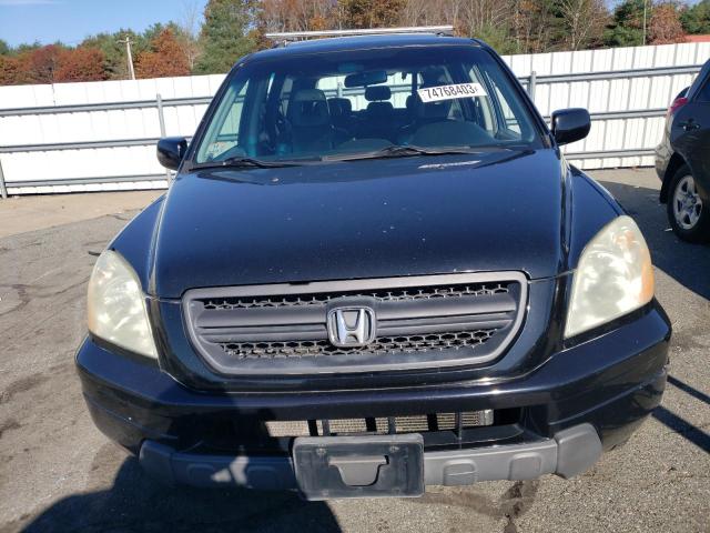 2HKYF187X5H501786 - 2005 HONDA PILOT EXL BLACK photo 5