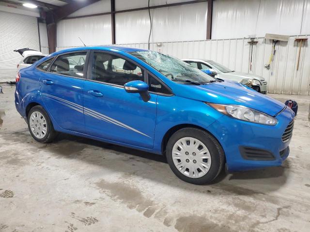 3FADP4BEXEM140175 - 2014 FORD FIESTA SE BLUE photo 4