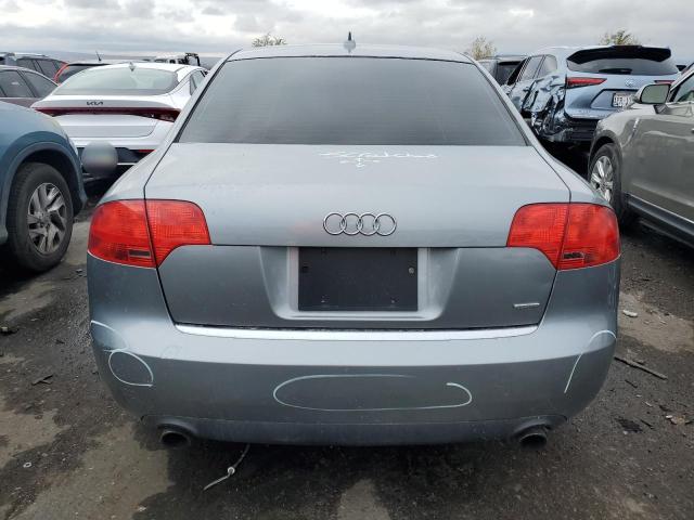 WAUDF78E17A087949 - 2007 AUDI A4 2.0T QUATTRO SILVER photo 6