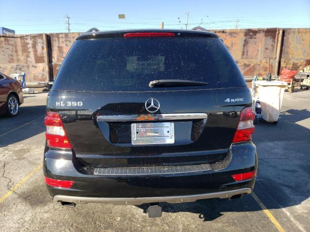 4JGBB86EX9A507205 - 2009 MERCEDES-BENZ ML 350 BLACK photo 6