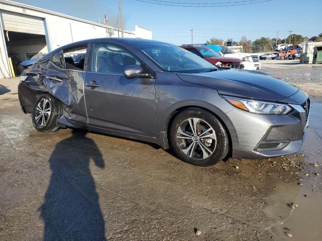 3N1AB8CV7NY304964 - 2022 NISSAN SENTRA SV CHARCOAL photo 4