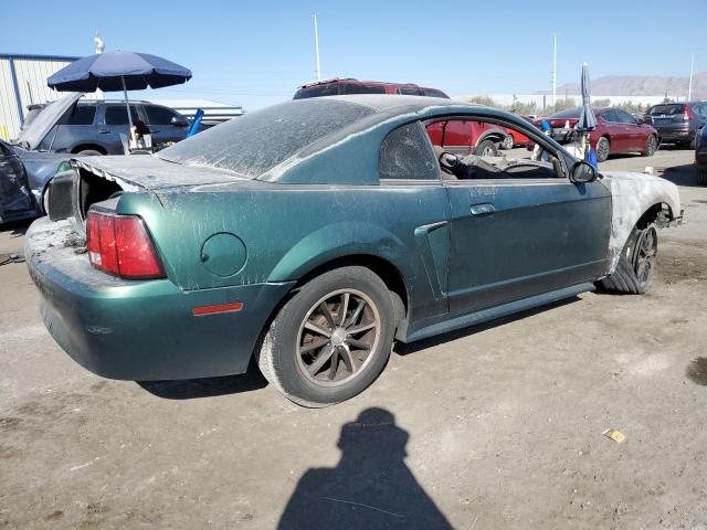 1FAFP40432F157351 - 2002 FORD MUSTANG GREEN photo 3