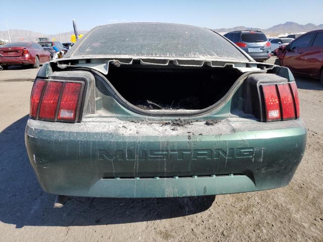 1FAFP40432F157351 - 2002 FORD MUSTANG GREEN photo 6