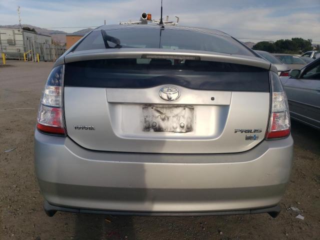 JTDKB20U053035290 - 2005 TOYOTA PRIUS SILVER photo 6