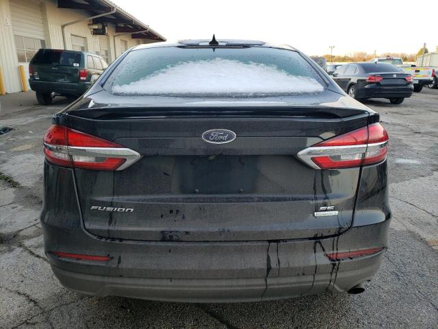 3FA6P0HD2KR276928 - 2019 FORD FUSION SE BLACK photo 6