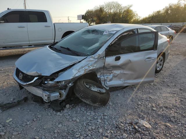 2HGFB2F5XFH549259 - 2015 HONDA CIVIC LX SILVER photo 1