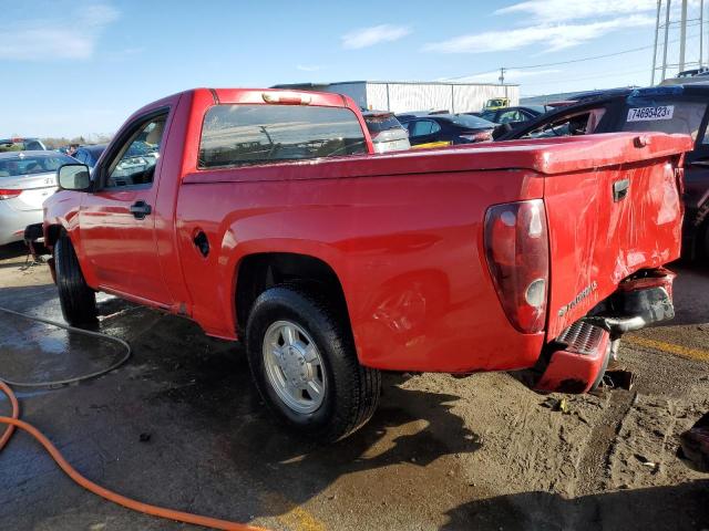 1GCCS149278116186 - 2007 CHEVROLET COLORADO RED photo 2