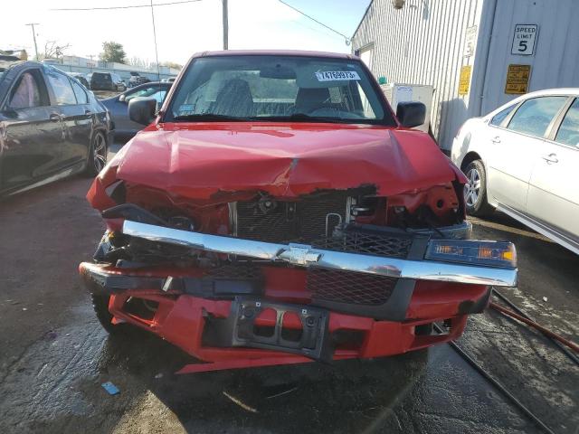 1GCCS149278116186 - 2007 CHEVROLET COLORADO RED photo 5