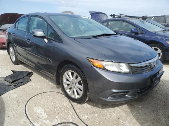19XFB2F97CE317145 - 2012 HONDA CIVIC EXL 灰色 照片 4