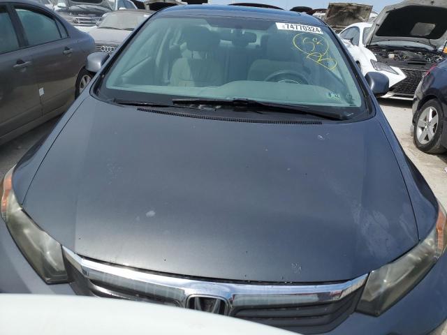 19XFB2F97CE317145 - 2012 HONDA CIVIC EXL 灰色 照片 5