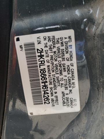 2HKRL18661H614262 - 2001 HONDA ODYSSEY EX GRAY photo 12