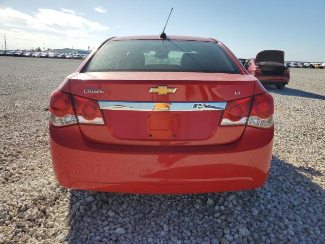 1G1PE5SB2F7227517 - 2015 CHEVROLET CRUZE LT RED photo 6