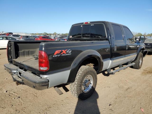 1FTNW21L24ED31289 - 2004 FORD F250 SUPER DUTY BLACK photo 3