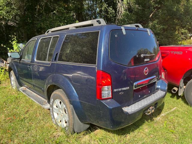 5N1AR18U56C672937 - 2006 NISSAN PATHFINDER LE BLUE photo 3